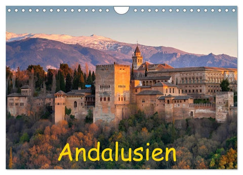 Andalusien - Spanien (Wandkalender 2027 DIN A4 quer), CALVENDO Monatskalender