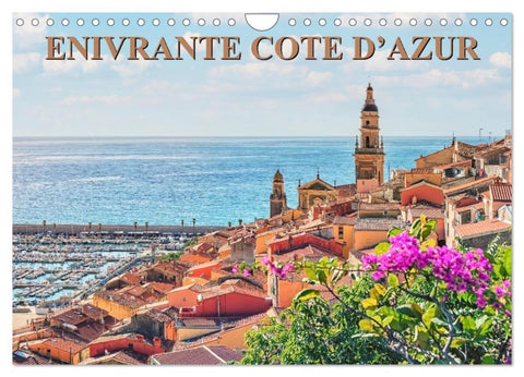 Enivrante Côte d'Azur (Calendrier mural 2027 DIN A4 vertical), CALVENDO calendrier mensuel