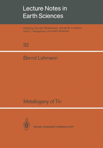 Metallogeny of Tin