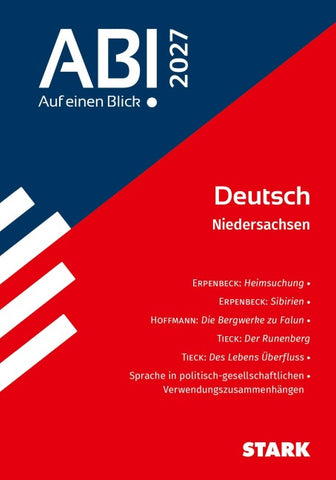 STARK Deutsch - Abi - Auf einen Blick! Niedersachsen 2027