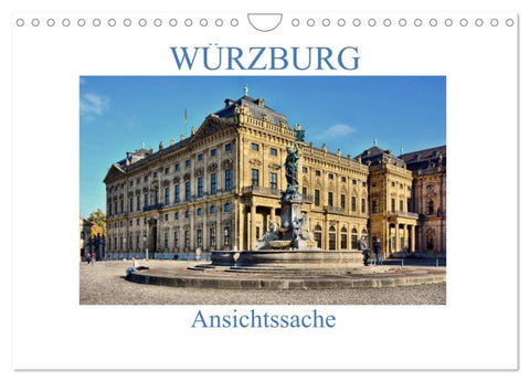 Würzburg - Ansichtssache (Wandkalender 2026 DIN A4 quer), CALVENDO Monatskalender
