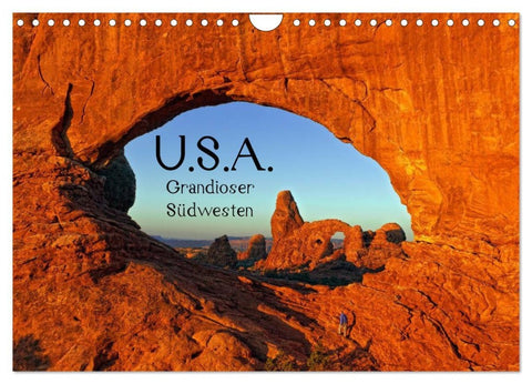 USA - Grandioser Südwesten (Wandkalender 2026 DIN A4 quer), CALVENDO Monatskalender