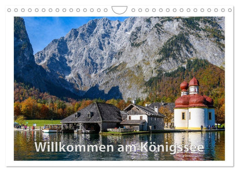 Willkommen am Königssee (Wandkalender 2027 DIN A4 quer), CALVENDO Monatskalender