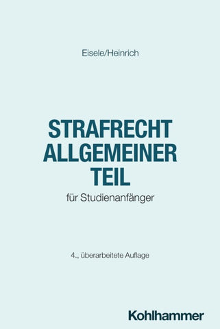 Strafrecht Allgemeiner Teil