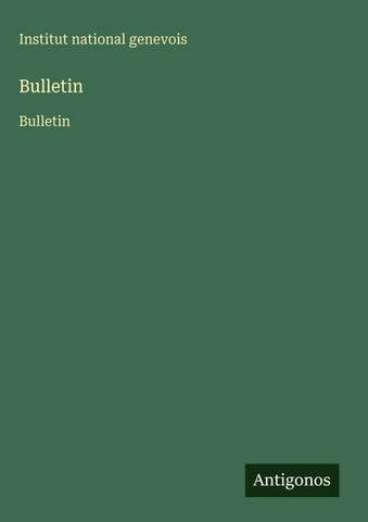 Bulletin