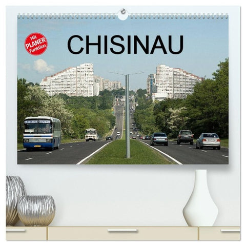Chisinau (hochwertiger Premium Wandkalender 2027 DIN A2 quer), Kunstdruck in Hochglanz