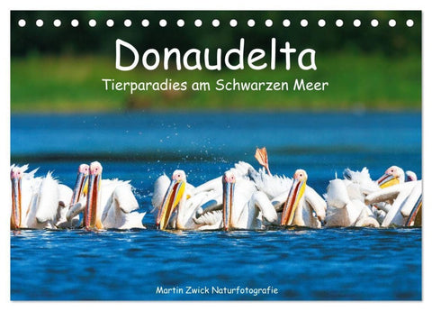 Donaudelta - Tierparadies am Schwarzen Meer (Tischkalender 2027 DIN A5 quer), CALVENDO Monatskalender