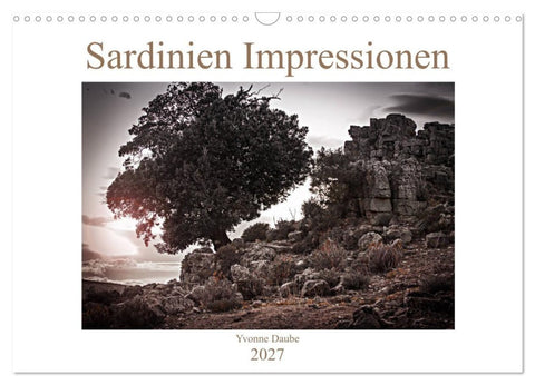 Sardinien Impressionen (Wandkalender 2027 DIN A3 quer), CALVENDO Monatskalender