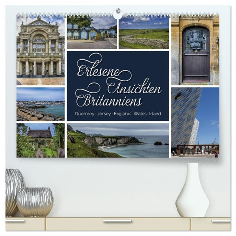 Erlesene Ansichten Britanniens (hochwertiger Premium Wandkalender 2027 DIN A2 quer), Kunstdruck in Hochglanz