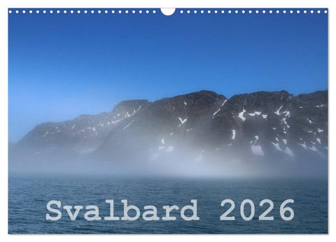 Svalbard 2026 (Wandkalender 2026 DIN A3 quer), CALVENDO Monatskalender
