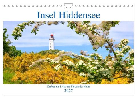 Hiddensee mon amour (Wandkalender 2027 DIN A4 quer), CALVENDO Monatskalender