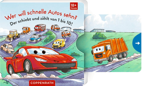 Wer will schnelle Autos sehn?