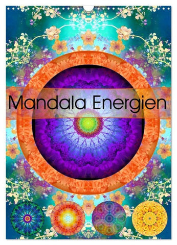 Mandala Energien (Wandkalender 2027 DIN A3 hoch), CALVENDO Monatskalender