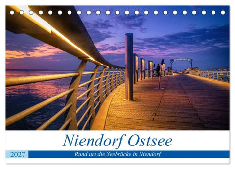 Niendorf Ostsee (Tischkalender 2027 DIN A5 quer), CALVENDO Monatskalender