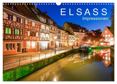 E L S A S S Impressionen (Wandkalender 2027 DIN A3 quer), CALVENDO Monatskalender