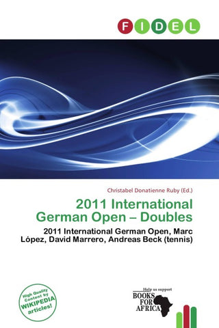 2011 International German Open - Doubles