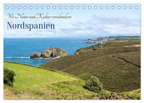 Nordspanien - wo Natur und Kultur verschmelzen (Tischkalender 2027 DIN A5 quer), CALVENDO Monatskalender