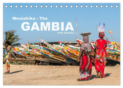 Westafrika - The Gambia (Tischkalender 2026 DIN A5 quer), CALVENDO Monatskalender