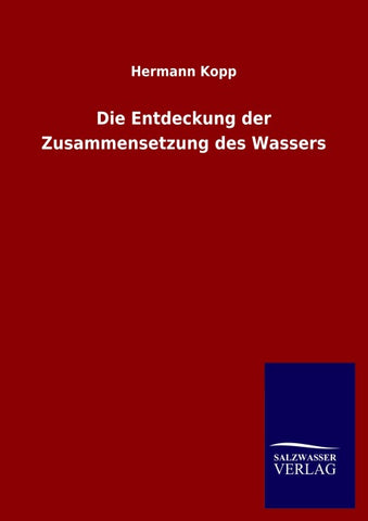 Die Entdeckung der Zusammensetzung des Wassers