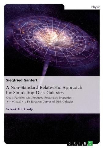 A Non-Standard Relativistic Approach for Simulating Disk Galaxies