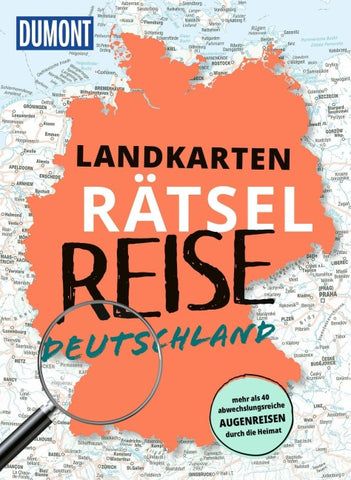 Landkarten-Rätselreise Deutschland