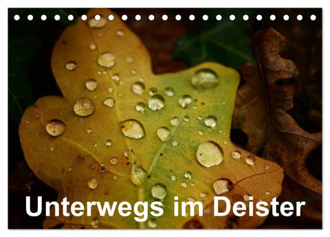 Unterwegs im Deister (Tischkalender 2027 DIN A5 quer), CALVENDO Monatskalender