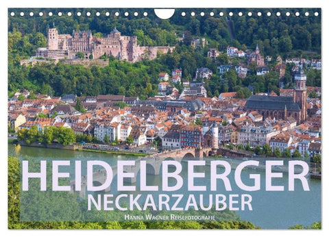 Heidelberger Neckarzauber (Wandkalender 2027 DIN A4 quer), CALVENDO Monatskalender