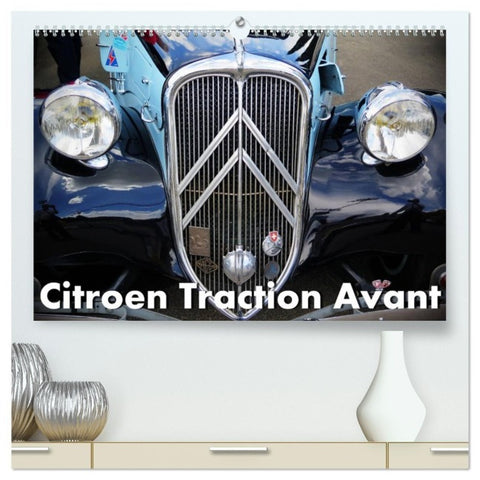 Citroen Traction Avant (hochwertiger Premium Wandkalender 2027 DIN A2 quer), Kunstdruck in Hochglanz