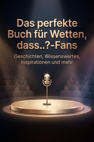 Das perfekte Buch für Wetten, dass..?-Fans