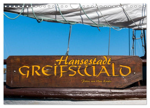 Hansestadt Greifswald (Wandkalender 2026 DIN A4 quer), CALVENDO Monatskalender