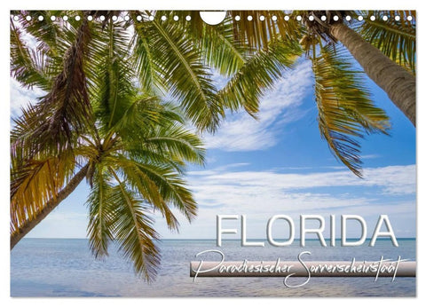 FLORIDA Paradiesischer Sonnenscheinstaat (Wandkalender 2026 DIN A4 quer), CALVENDO Monatskalender