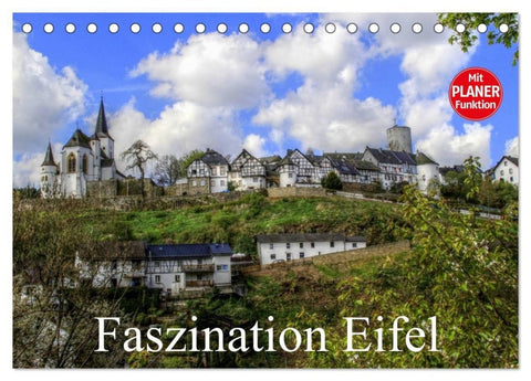 Faszination Eifel (Tischkalender 2027 DIN A5 quer), CALVENDO Monatskalender