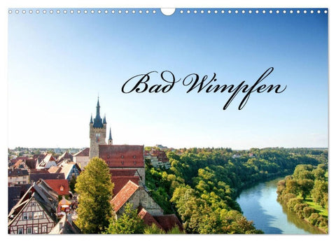Bad Wimpfen. (Wandkalender 2027 DIN A3 quer), CALVENDO Monatskalender