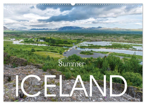 Summer in Iceland (Wall Calendar 2027 DIN A2 landscape), CALVENDO 12 Month Wall Calendar