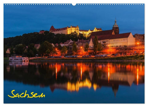 Sachsen (Wandkalender 2026 DIN A2 quer), CALVENDO Monatskalender