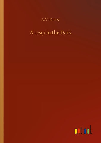 A Leap in the Dark