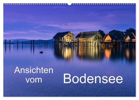 Ansichten vom Bodensee (Wandkalender 2027 DIN A2 quer), CALVENDO Monatskalender