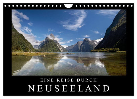 Eine Reise durch Neuseeland (Wandkalender 2027 DIN A4 quer), CALVENDO Monatskalender