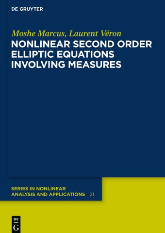 Nonlinear Second Order Elliptic Equations Involving Measures