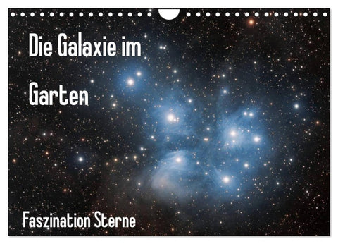 Die Galaxie im Garten (Wandkalender 2027 DIN A4 quer), CALVENDO Monatskalender