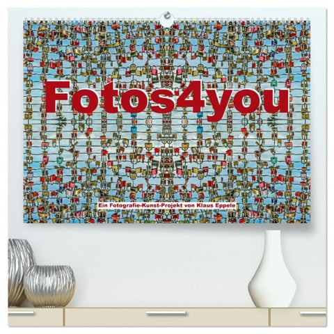 Fotos4you (hochwertiger Premium Wandkalender 2027 DIN A2 quer), Kunstdruck in Hochglanz