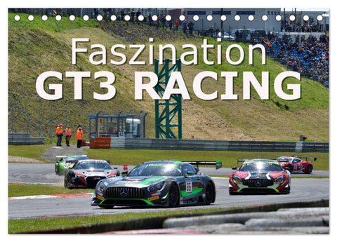 Faszination GT3 RACING (Tischkalender 2027 DIN A5 quer), CALVENDO Monatskalender