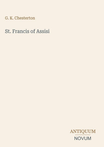 St. Francis of Assisi