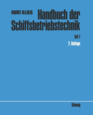 Handbuch der Schiffsbetriebstechnik
