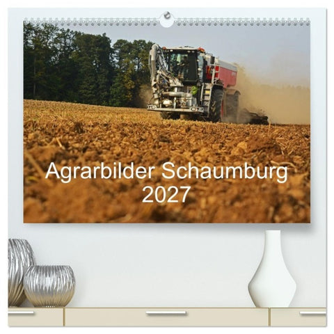 Agrarbilder Schaumburg 2027 (hochwertiger Premium Wandkalender 2027 DIN A2 quer), Kunstdruck in Hochglanz