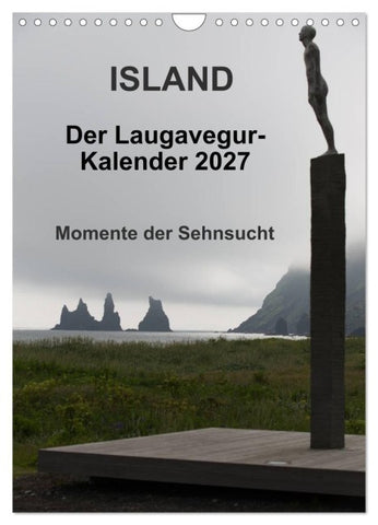 Island - Der Laugavegur-Kalender 2027 (Wandkalender 2027 DIN A4 hoch), CALVENDO Monatskalender