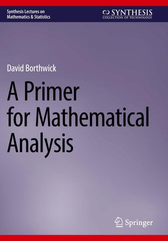 A Primer for Mathematical Analysis
