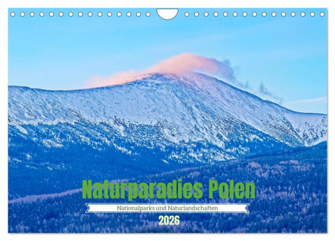 Naturparadies Polen (Wandkalender 2026 DIN A4 quer), CALVENDO Monatskalender