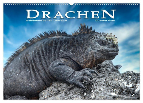 Drachen: Geheimnisvolles Tierreich (Wandkalender 2027 DIN A2 quer), CALVENDO Monatskalender