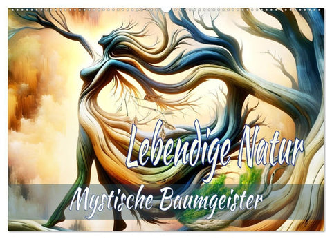 Lebendige Natur - Mystische Baumgeister (Wandkalender 2027 DIN A2 quer), CALVENDO Monatskalender